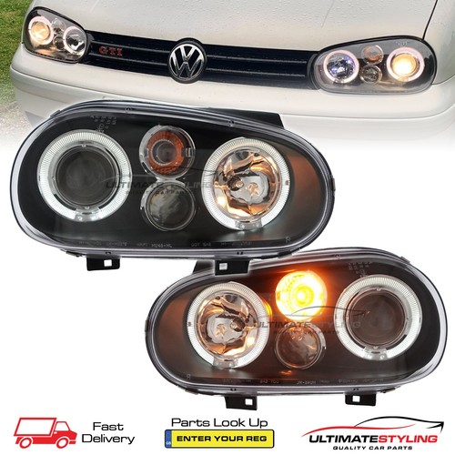 Golf mk4 headlights twin - mk4,