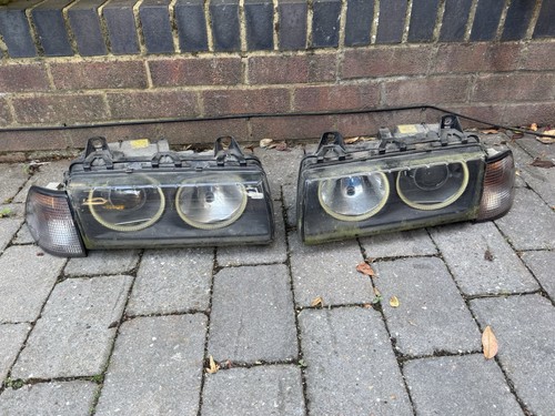 Bmw e36 angel eye headlights - bmw,