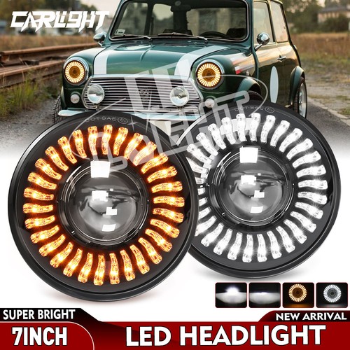 Pair 7inch start drl led - 7inch,