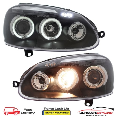 Golf mk5 headlights twin - vw,