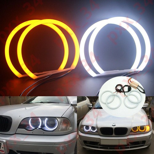 White yellow angel eyes - +,