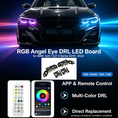 Rgb angel eye - rgb, board