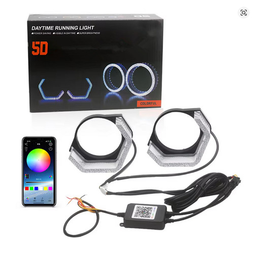 Crystal led angel eyes - 5d,