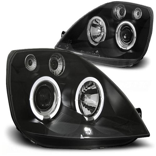 Led angel eyes headlights - led, fits