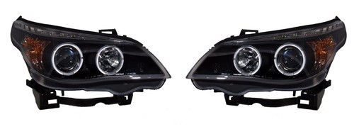 Black angel eye headlights - angel, to