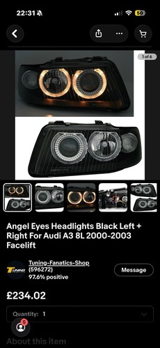 Audi 2000 2003 angel - 8l,
