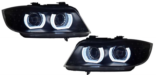 Black angel eye headlights - angel,